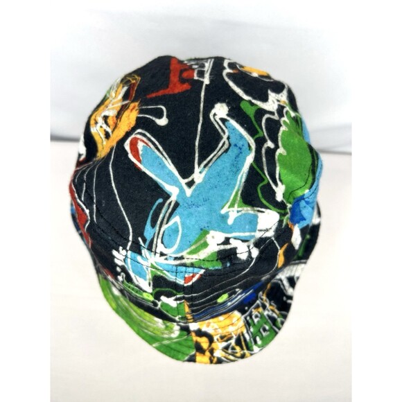 Jams World Fleece Bucket Hat Artsy Trendy Abstract One Size - Picture 7 of 11